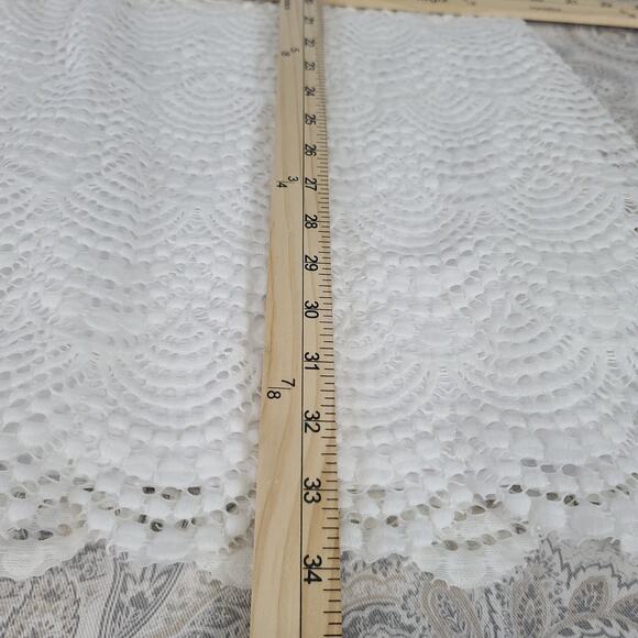 Lilly Pulitzer Somerset eyelit crochet cold shoulder womens dress white Sz Small - Picture 7 of 11